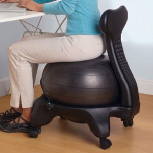 Exercise ball chair2