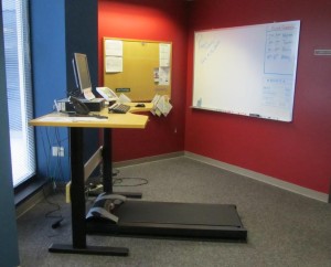 Exercise desk